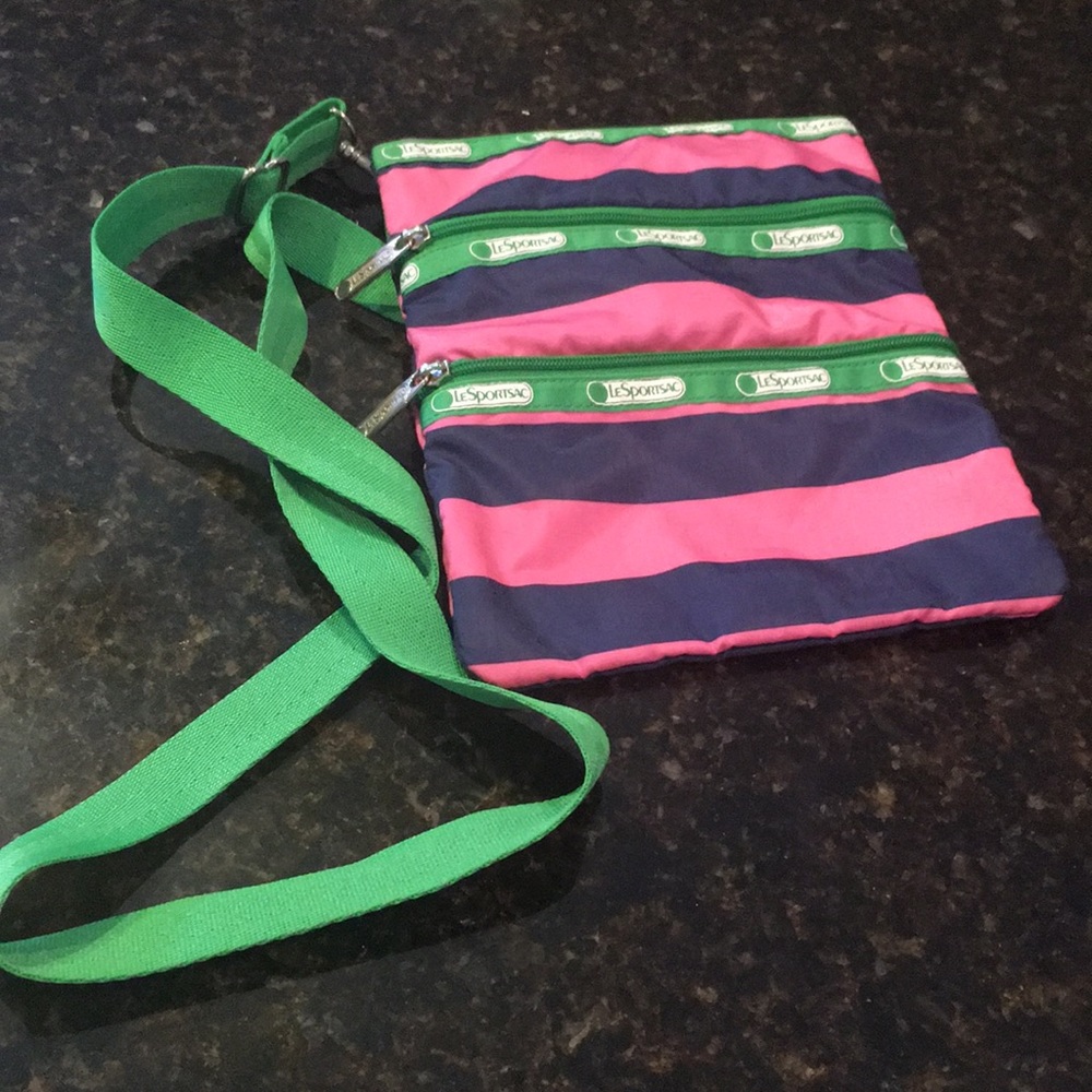 Preppy LeSportSac crossbody
